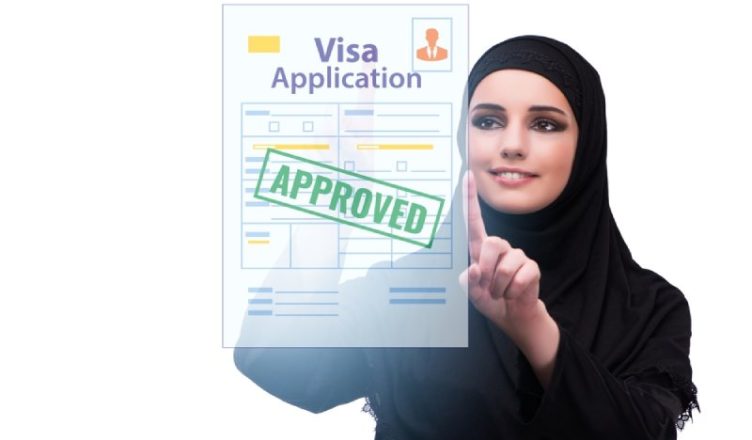 image representing approved visa application form